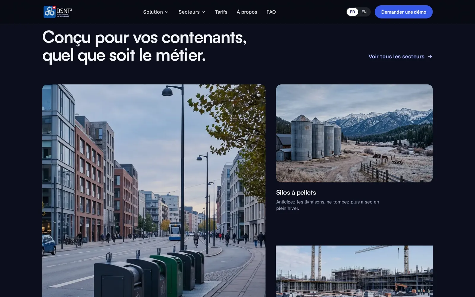 The sectors: real places, each with its own page.